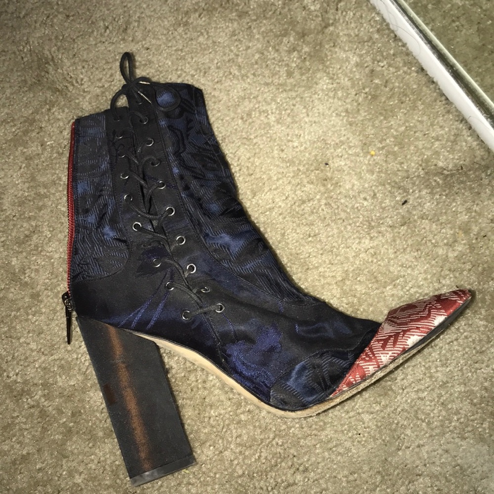 Dior runway boots as seen on Rihanna